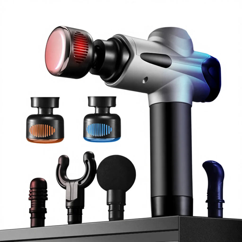 

Cold Hot Massage Gun with Heated Therapy, 10mm Deep Tissue Massager, ABS Percussion Fascia Muscle Therapy, Sports Recovery Tool