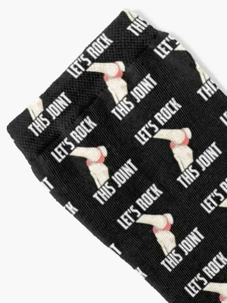 Surgery gift sick product - Knee replacement surgery Socks halloween luxury Climbing essential Mens Socks Women's