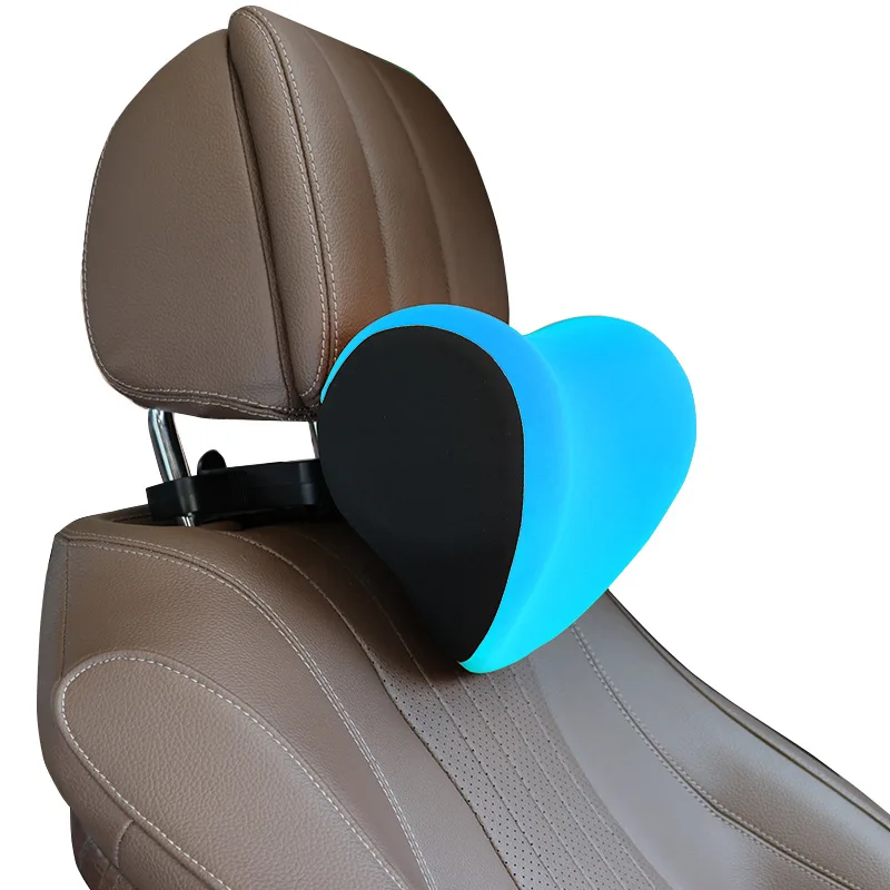 Adjustable car headrest with hook, driver's seat, child side headrest support accessories