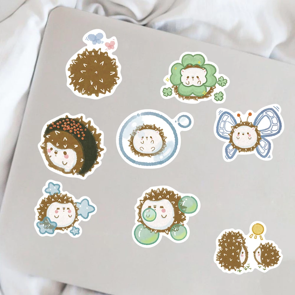 50PCS Hedgehog Cartoon Cute Kawaii Stickers For Gift DIY Kids Notebook Luggage Motorcycle Laptop Refrigerator Decals Graffiti