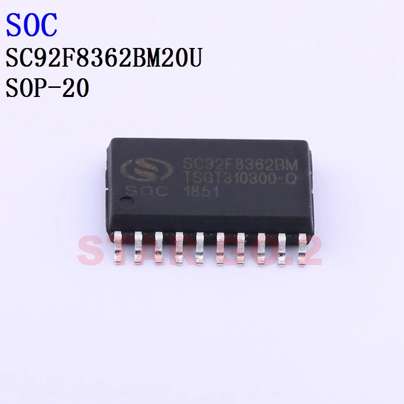 

10PCSx SC92F8362BM20U SC93F8332M20U SC92F8462BM20U SC92F8542M20U SOC Microcontroller