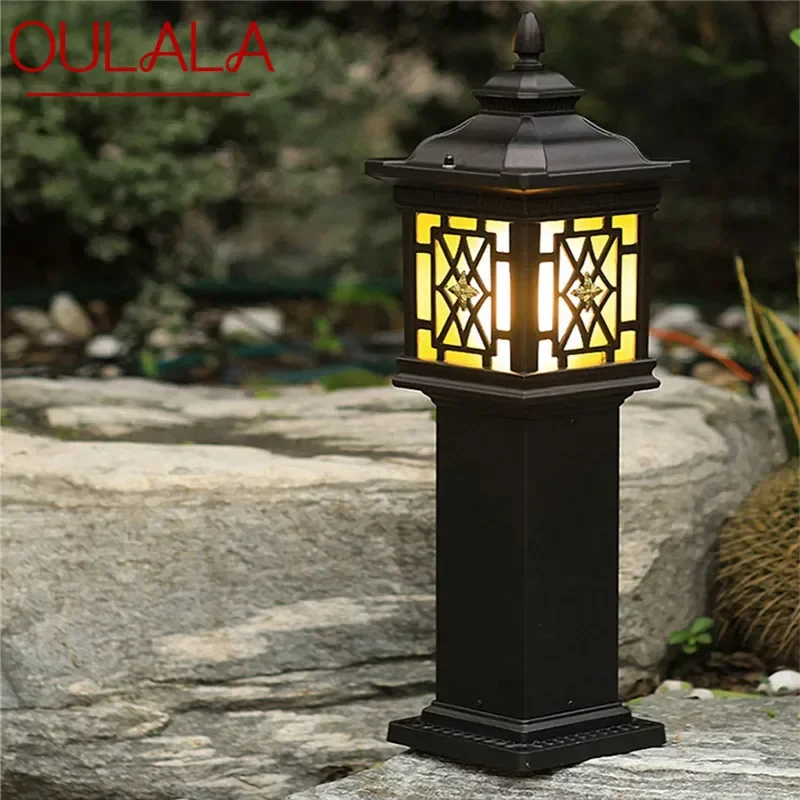 

OULALA Contemporary Outdoor Lawn Lamp LED Electric Waterproof Villa Garden Courtyard District Residential Quarters Lawn Lamp ﻿