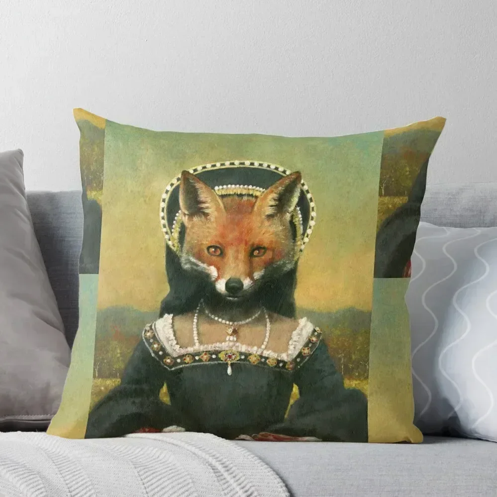 Tudor Vixen Throw Pillow Pillow Cases Decorative christmas cushions covers pillow