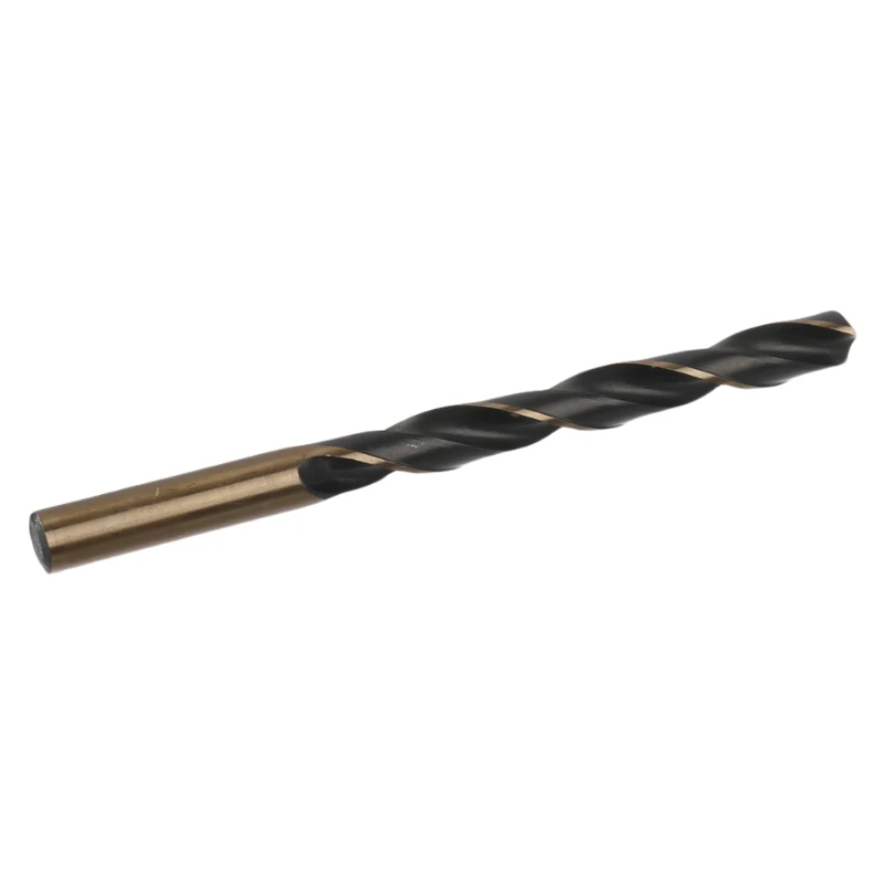 قطعة واحدة من لقمة مثقاب HSS الاحترافية مقاس 10 مم - مثالية لحفر الفولاذ المقسى والحديد الزهر والفولاذ المقاوم للصدأ، وأحجام متعددة