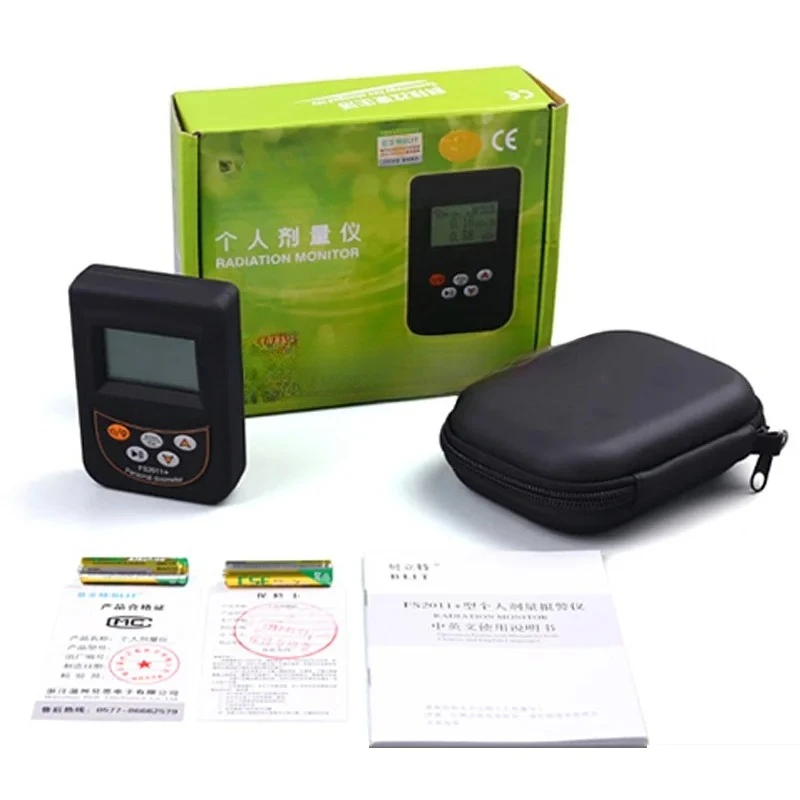 FS2011+ Nuclear Radiation Detector Nuclear Radiation Detector X-ray Gamma Ionization Alarm Home Marble Radioactive Tester 1PC
