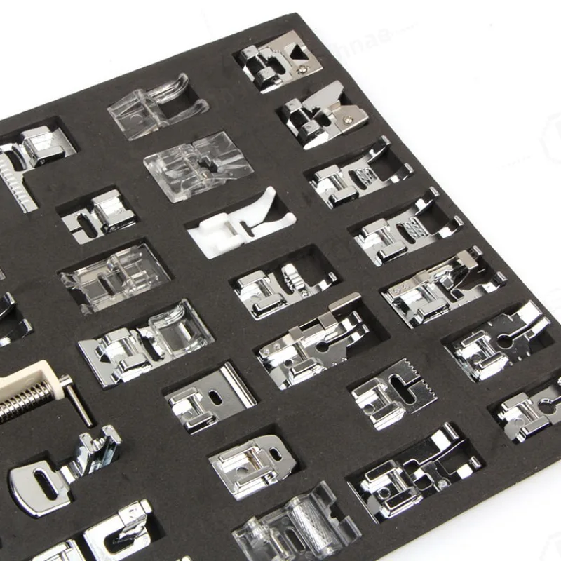 32Pcs Presser Foot Set, Multifunctional Sewing Machine Accessories, for Household Electric Sewing Machine Parts Kit