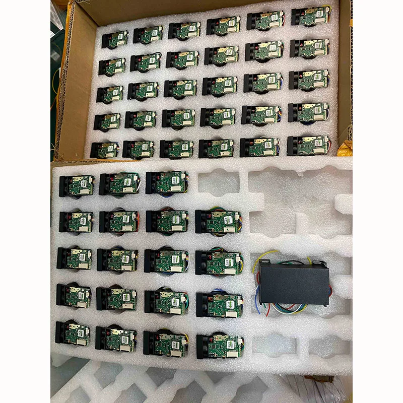 JRT M88B Laser Distance Sensor Module UART TTL 40m Millimeter Precision RS485 RS232 USB 50m Laser Ranging Module for Forklift