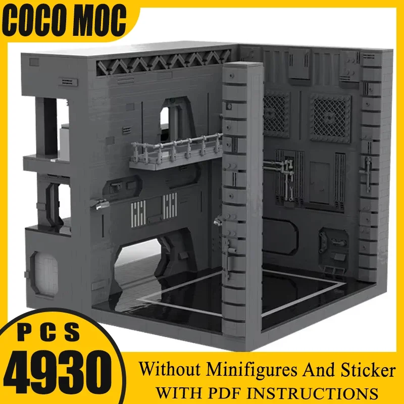 

Military AT-ST Hangar Technology Modular Blocks Star Movie Model Moc Building Bricks Gifts Christmas Toys DIY Sets Assembly