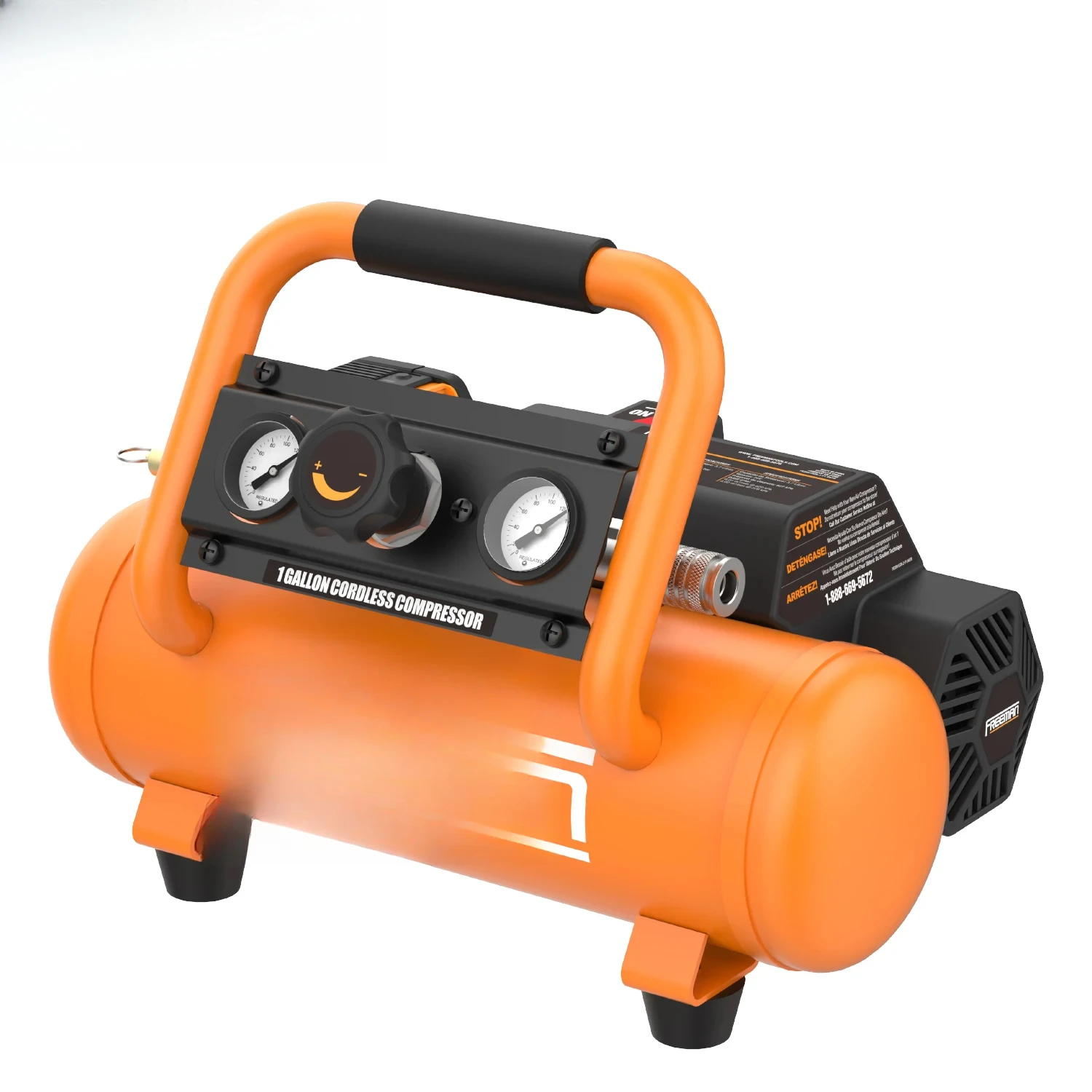 

Freeman 4L 20V аккумулятор 120PSI 240 Вт беспроводной портативный безмасляный мини-распылитель краски для пистолета воздушный компрессор для ногтей для пистолета