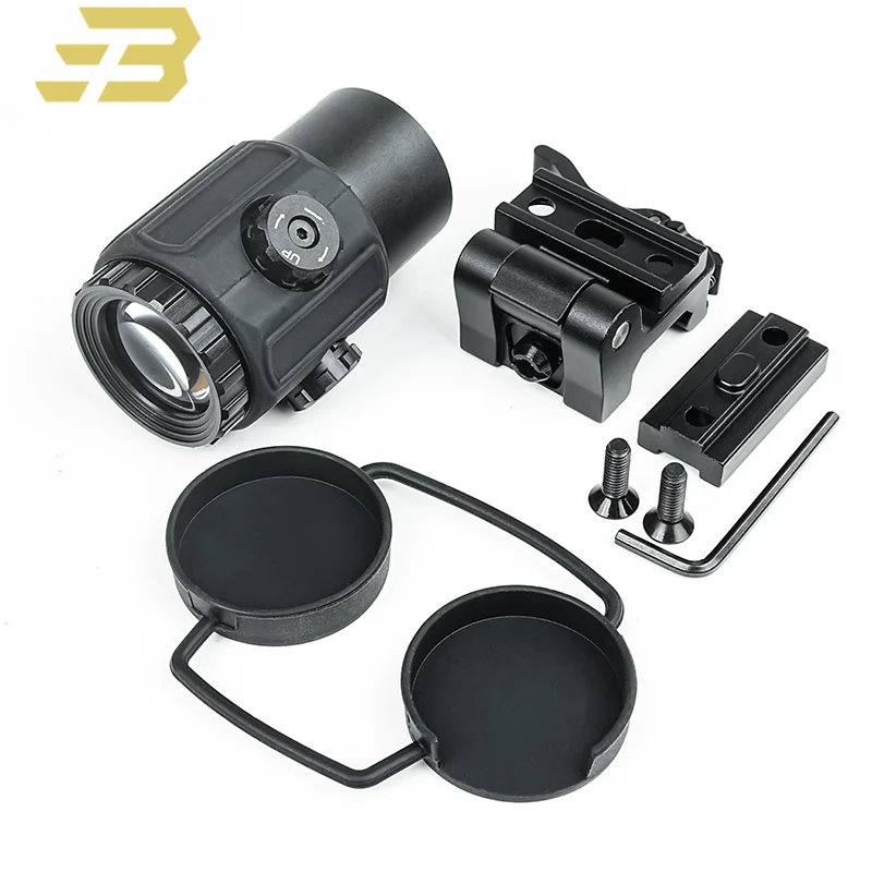 النطاق التكتيكي G33/G43/G45 المكبر 558/R5 ريد دوت البصر J5 البصريات المكبر VIS */R * R نقطة حمراء صغيرة تناسب 20 مللي متر السكك الحديدية #2