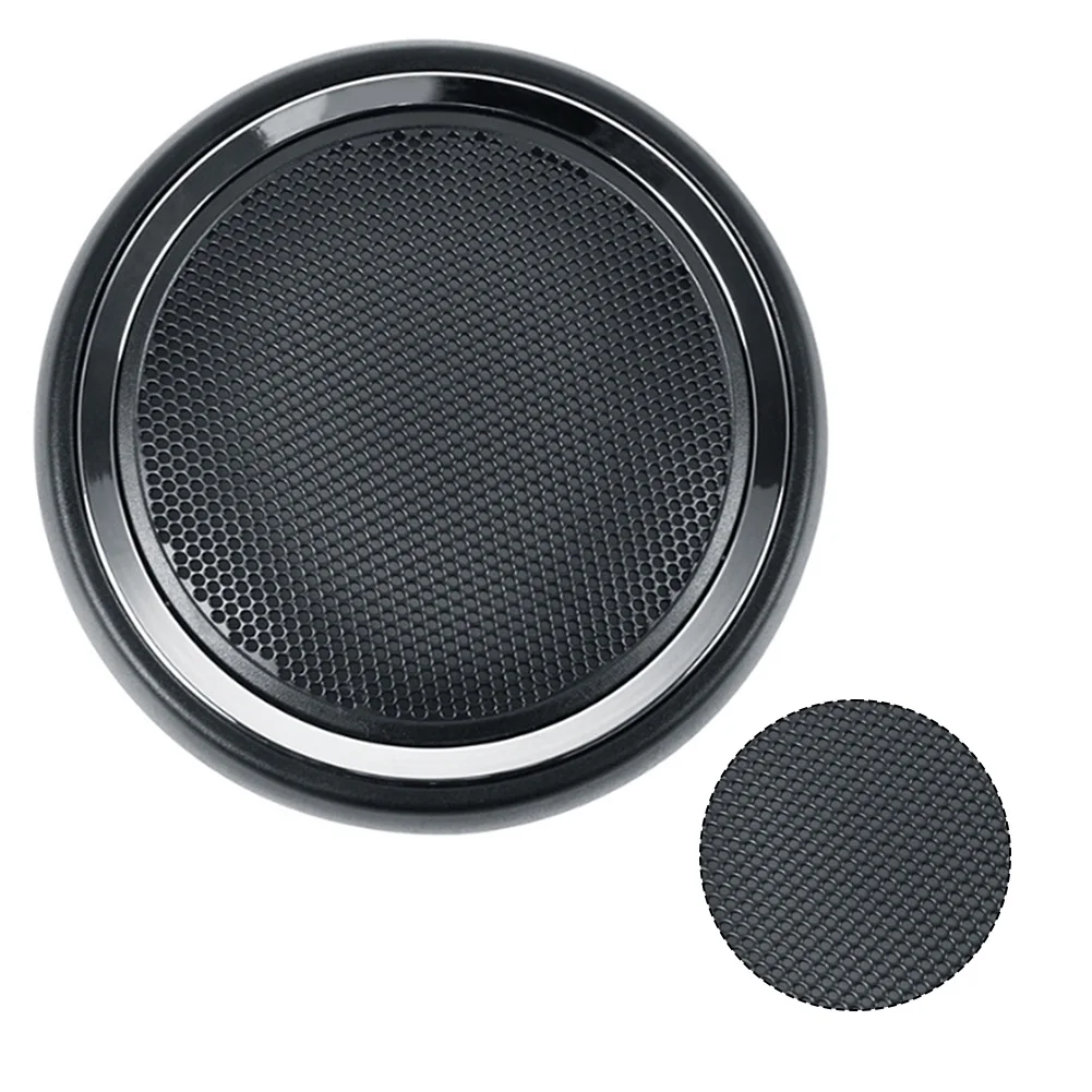 ABS Front Door Speaker Cover Grille Replacement for Mini Cooper R56 2007 2015 with OEM Codes 51412753333 and 51412756567
