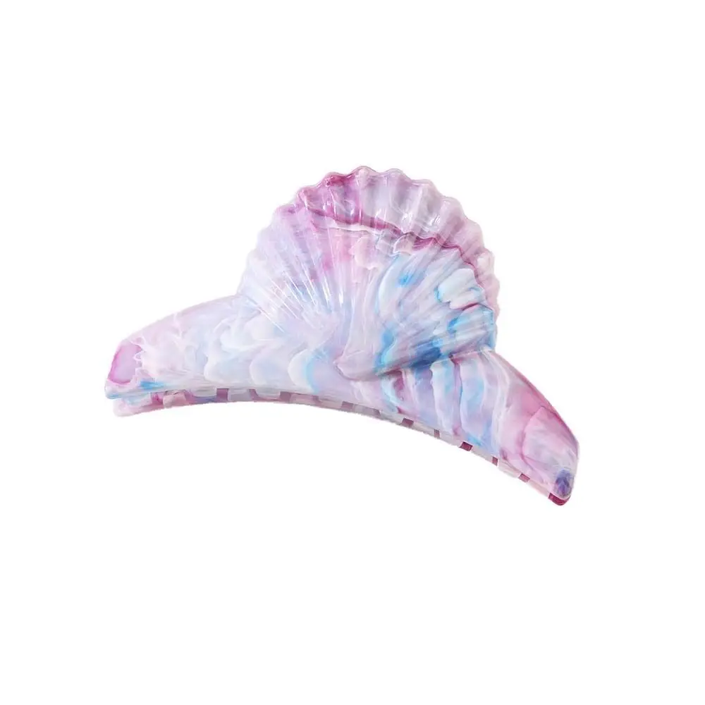 Hair Grab Clip Acetate Shell Hair Clips Acetic Acid Beach Headwear Acetic Acid Barrettes High Ponytail Clip Hair Accessories
