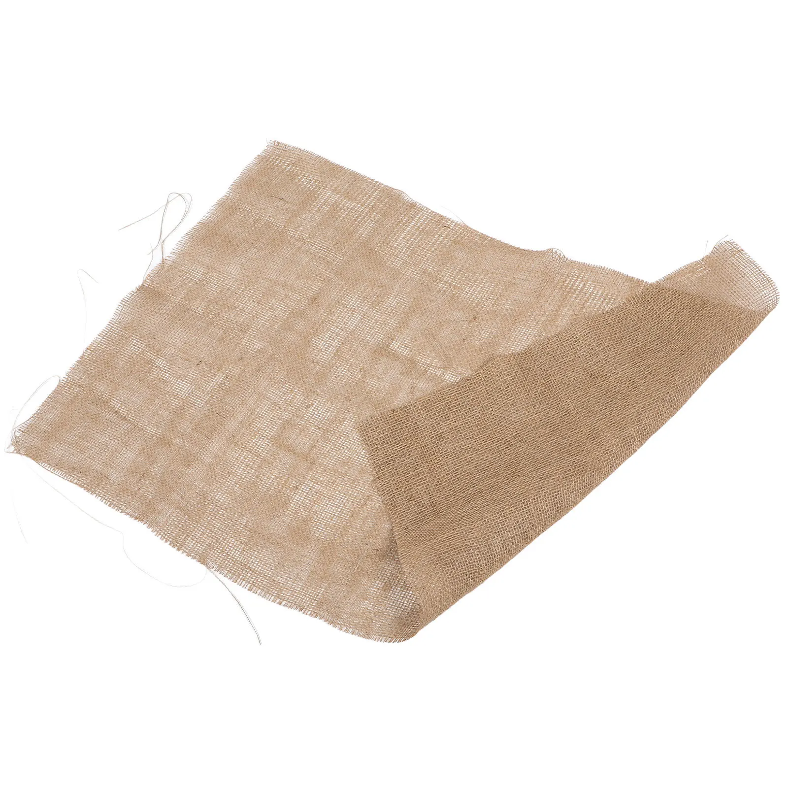 

Handcrafted Jute Netting Burlap Fabric Baby Blanket Set Natural Linen Newborn Photo Shoot Props Breathable Comfortable Versatile