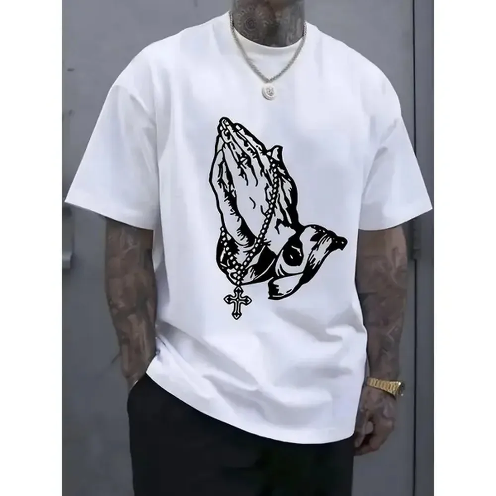 Cotton Short Sleeve T-Shirt Men's 