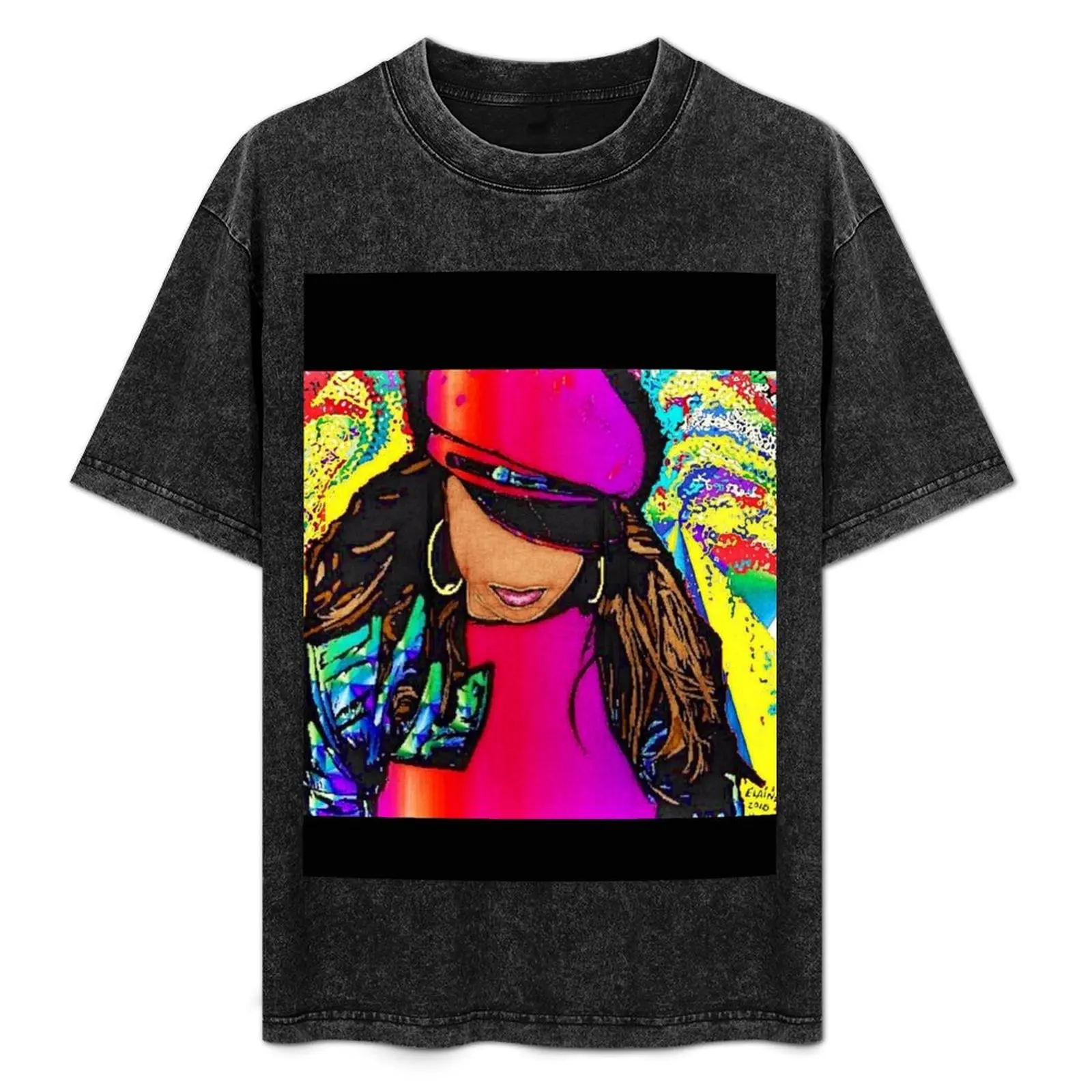 Camiseta Damita Jo, Top informal minimalista de manga corta