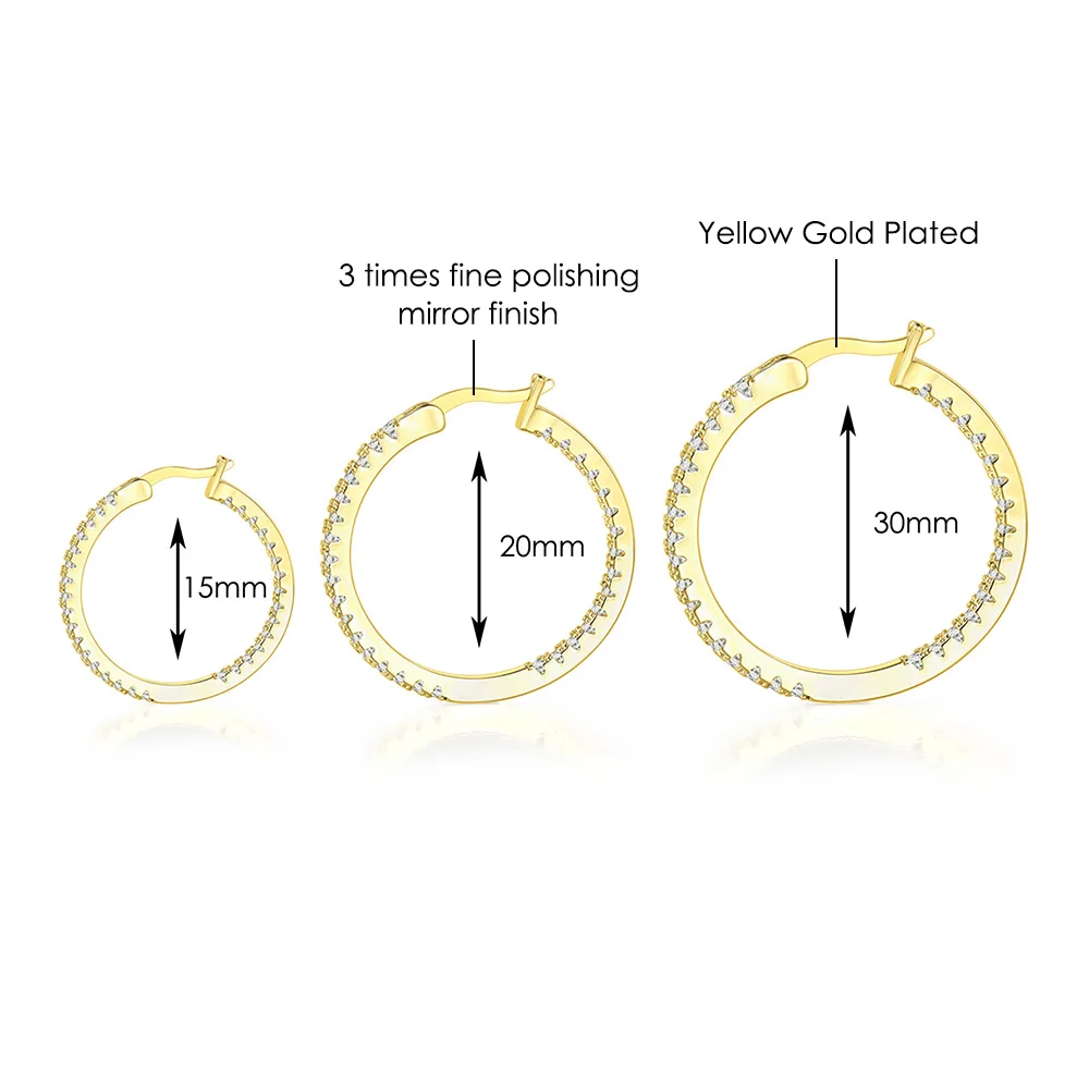 Punk Round Hoop Earrings For Women Fashion Crystal Small Circle Gold Color Cartilage Earings Girl Party Jewelry Accessories E398