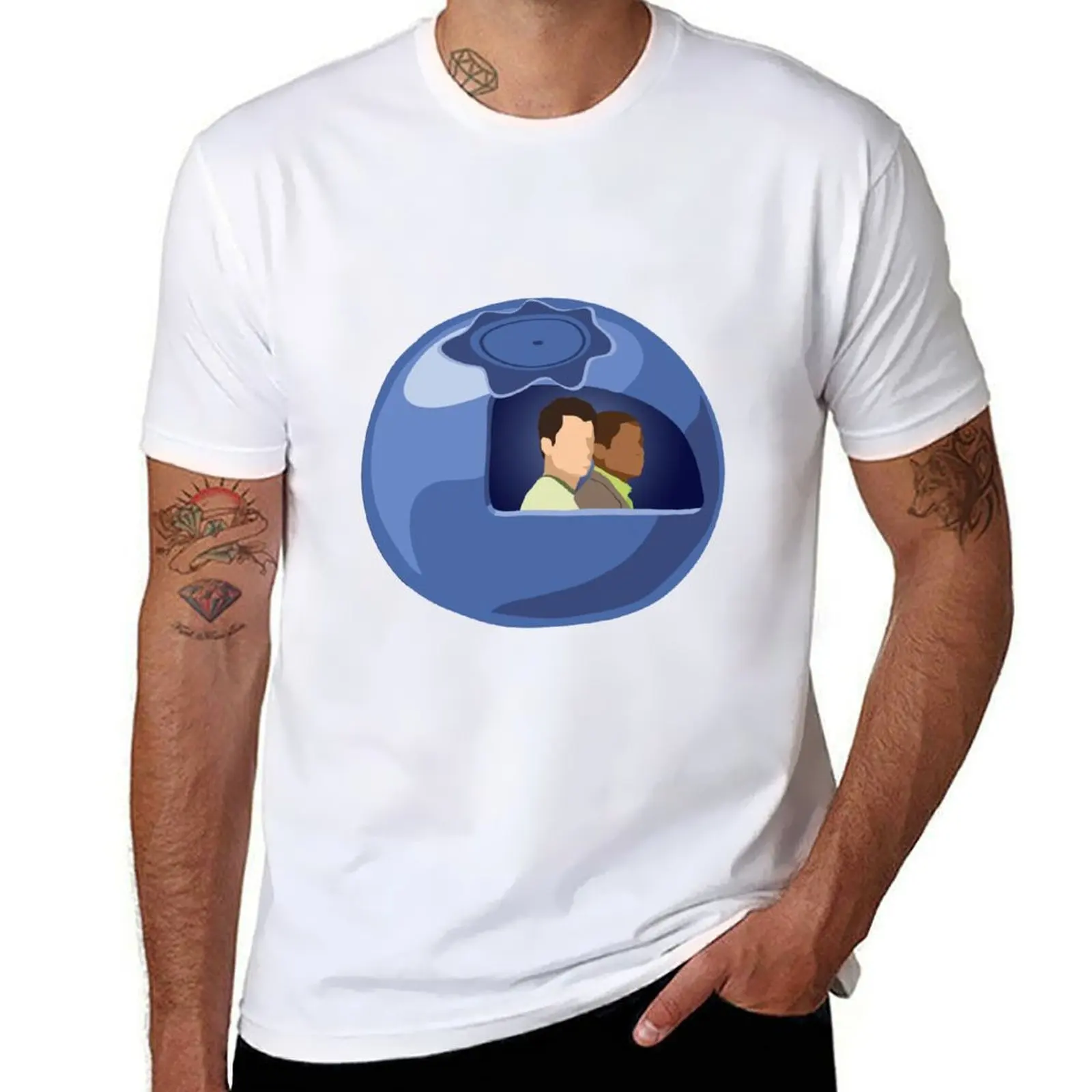 

Psych TV- In The Blueberry T-Shirt Work Style Casual T-Shirt