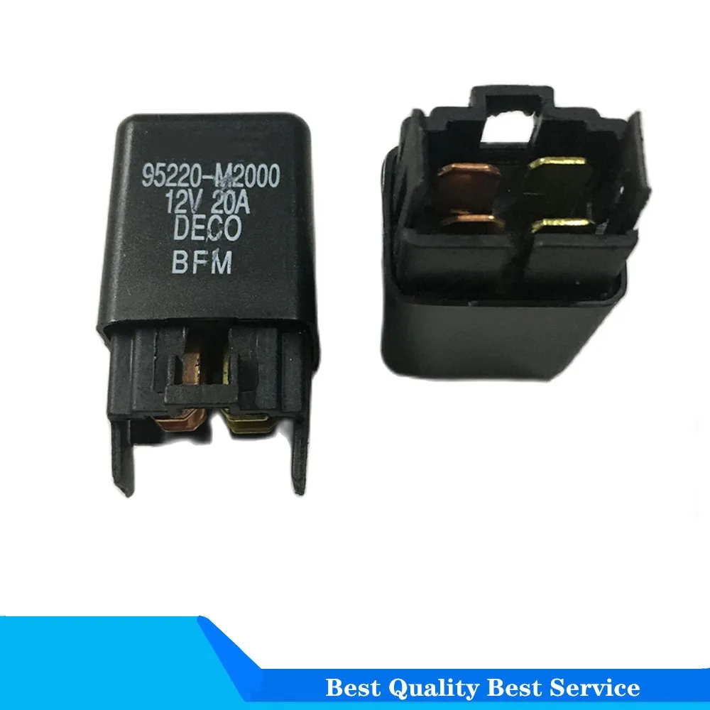 95220-M2000 12V 20A 100% new CAR RELAY 2PCS