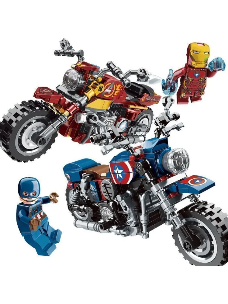Marvel's Captain America Iron Man The Avengers figure modèle personnalisé jouet éducatif pour enfants décoration ornement cadeau