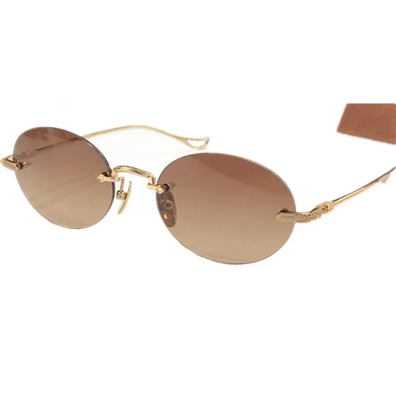 mless Sunglasses UV400 Retro-Vintage 925 Silv Lightweight Pure-Titanium Goggles Unisex