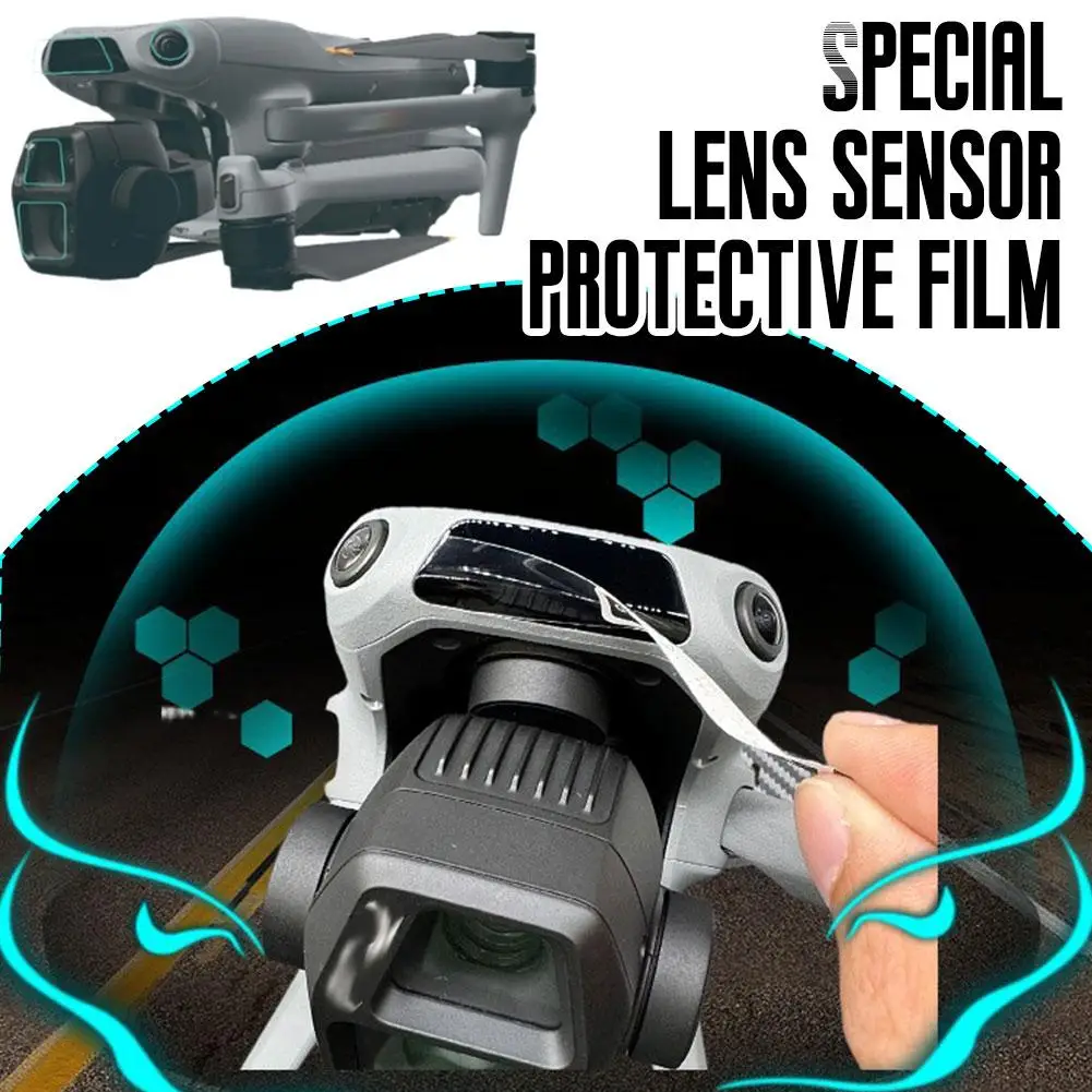 For DJI AIR 3S Lens Protector Nano Film Ultra-thin Explosion-proof Anti-Scratch Protective Film For DJI Air 3S Drone Access S3Z6