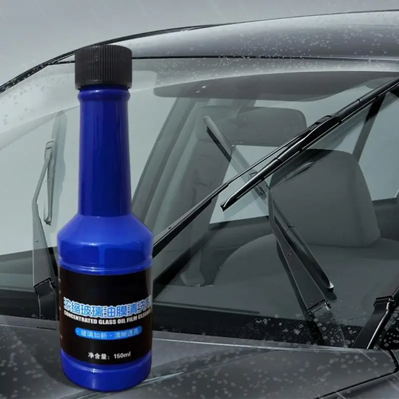 Oil Film Remover For Car Window Powerful Auto Glass Cleaner Automotive Oil Film Cleaner Multipurpose Car Window Cleaner