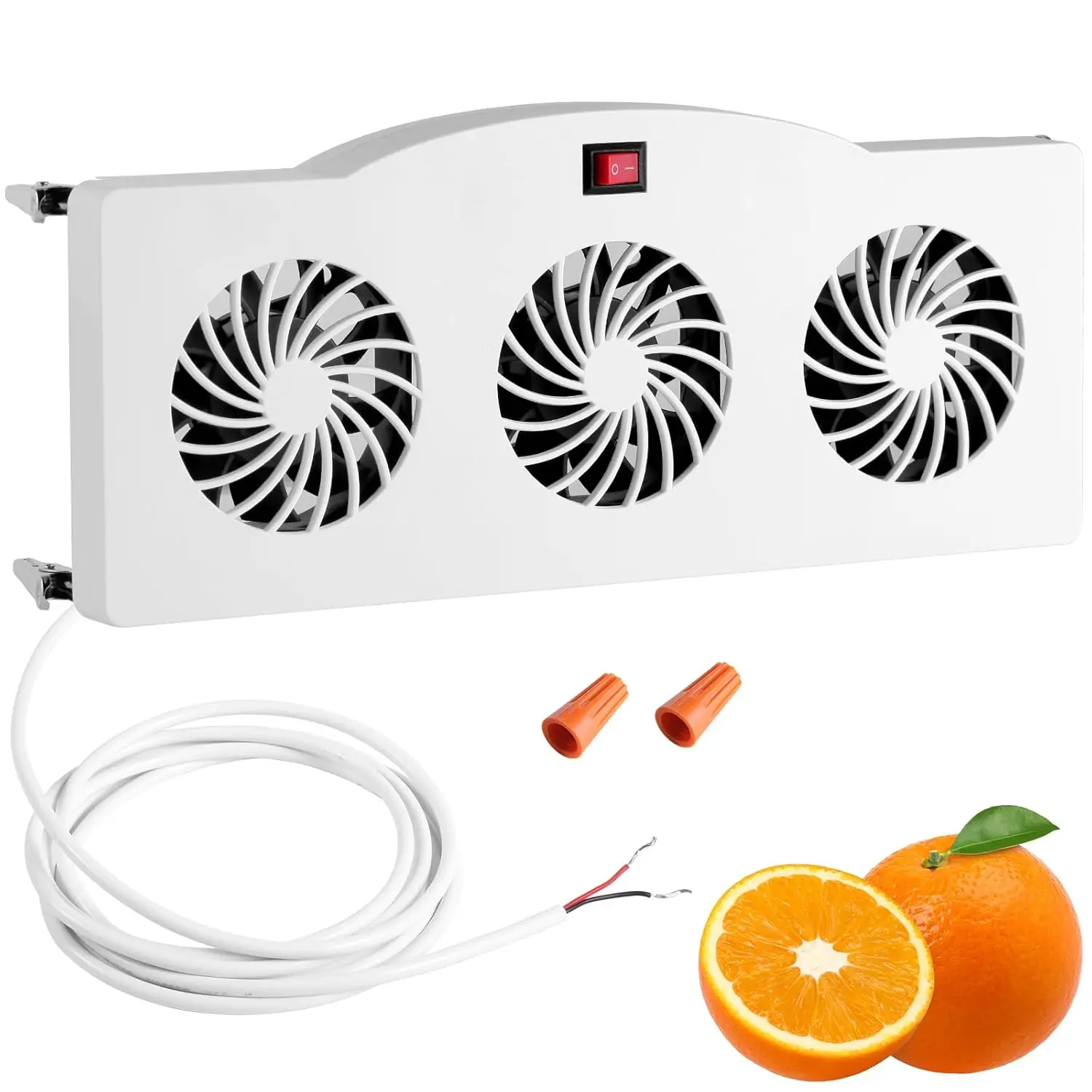 

12V RV Refrigerator Fan,RV Fridge Fan for Efficient Air Circulation, Runs Quietly, Prevents Ice Buildup,Maintains Food Freshness