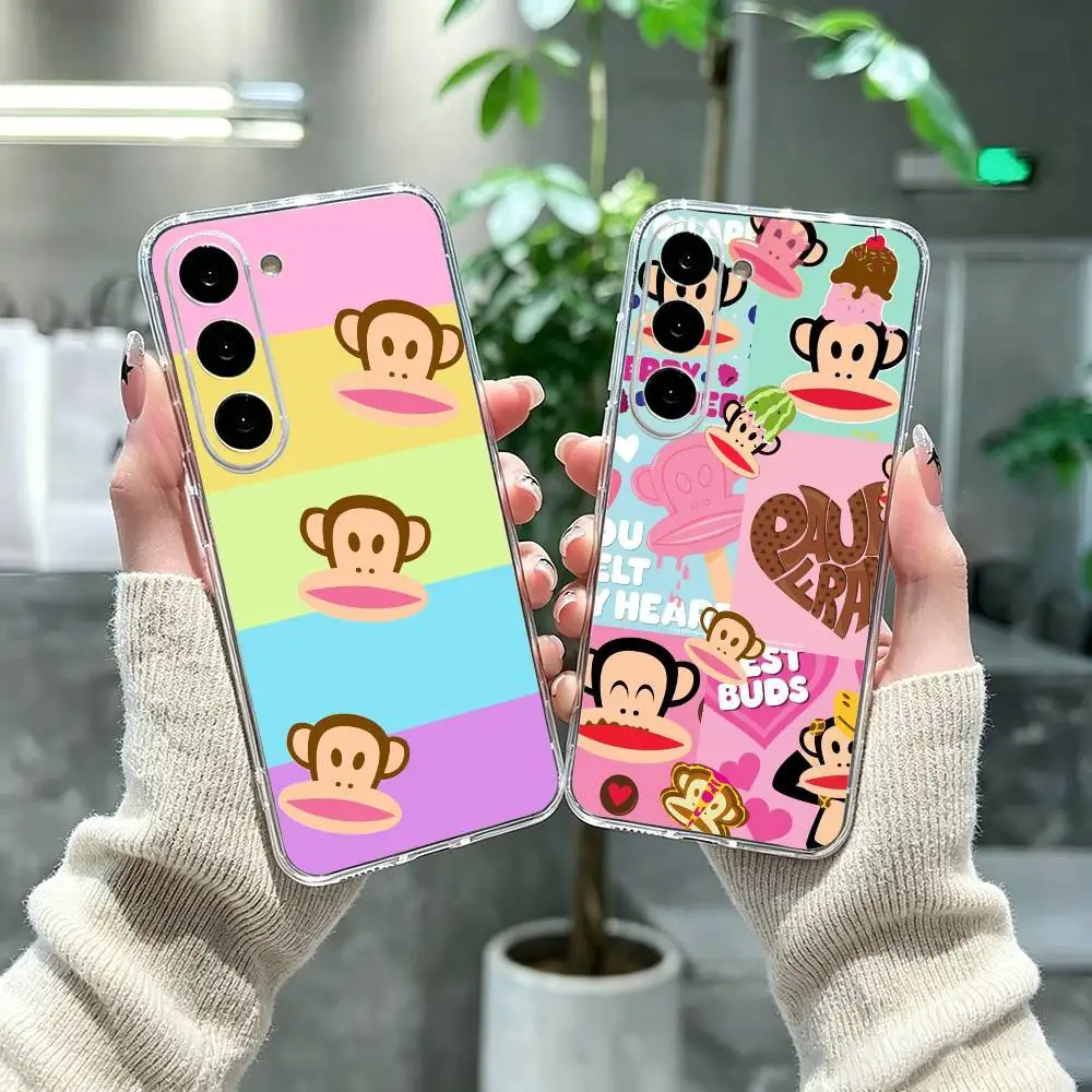 Cute T-pauls-frank-s Fashion Clear Hard Phone Case For Samsung A71, A70, A52, A51, A40, A30,Transparent Cover