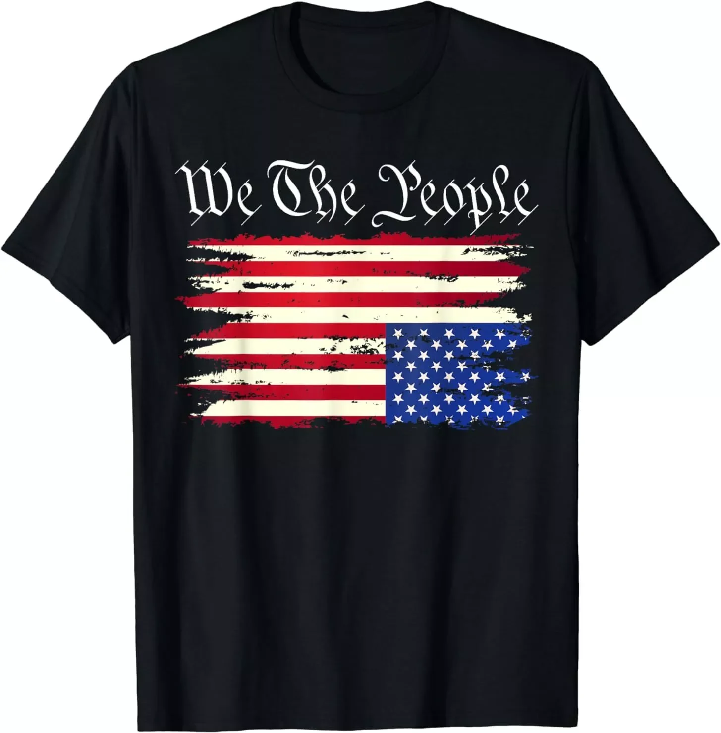 Upside Down American Flag Distress Gift Unisex T-shirt S-5XL