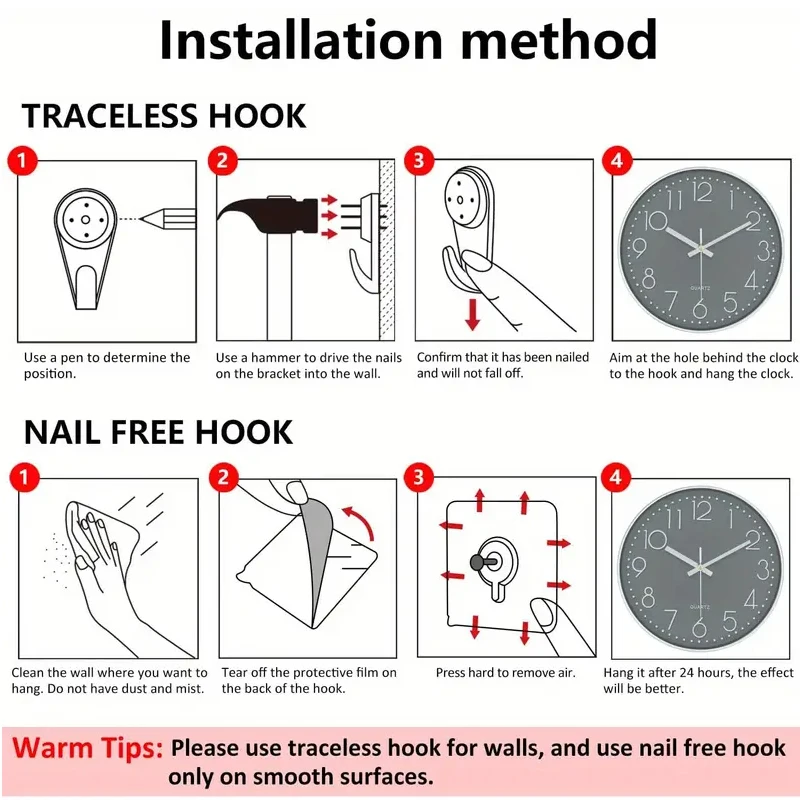 ساعة حائط معلقة صامتة على شكل رسوم كرتونية لذيذة، مناسبة لغرفة المعيشة والمدرسة وغرفة الدراسة وغرفة النوم وهدايا الأطفال