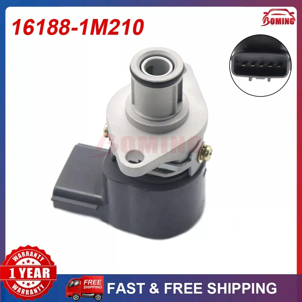 Car Idle Speed Motor Idle Air Control Valve IACV For Nissan Sentra 1.6L-L4 1995 1996 AC489 16188-1M210 161881M210 A33630