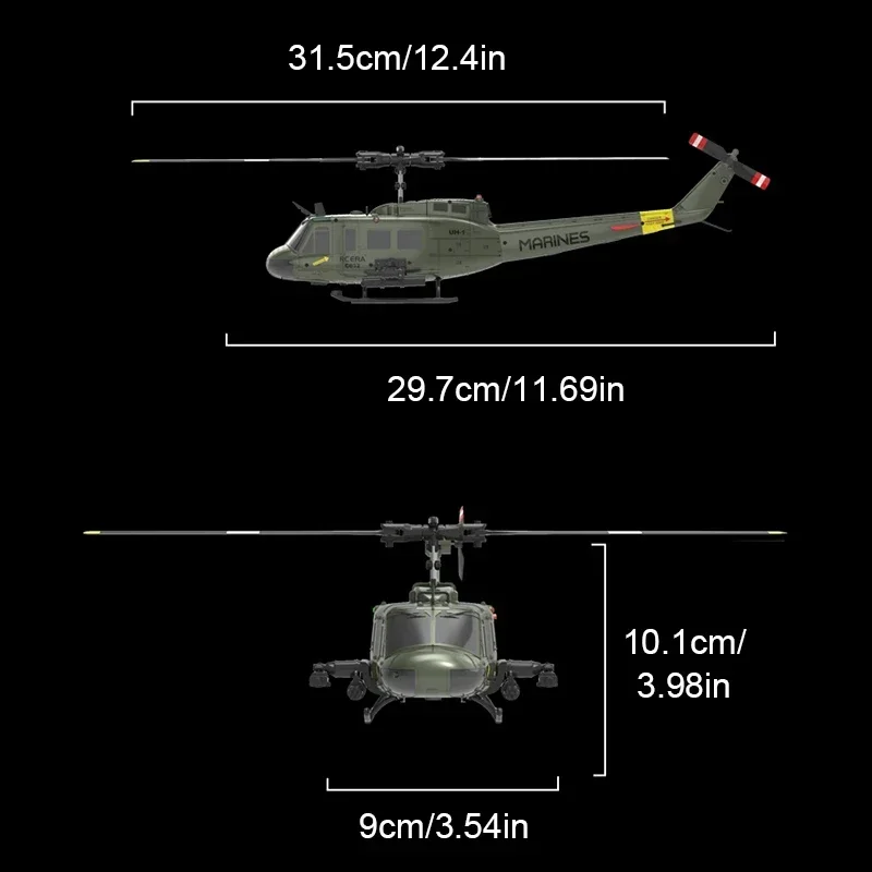JJRC C032 Afstandsbediening Vliegtuigen 1/48 6CH Analoge Aileron Reverse Aerobatic Helikopter Elektrische 2.4G Afstandsbediening Vliegtuig Speelgoed