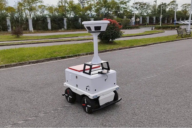 4 WD Unmanned Ground Vehicle Platform with Lidar, GPS, or RTK for Accurate Navigation and Positioning