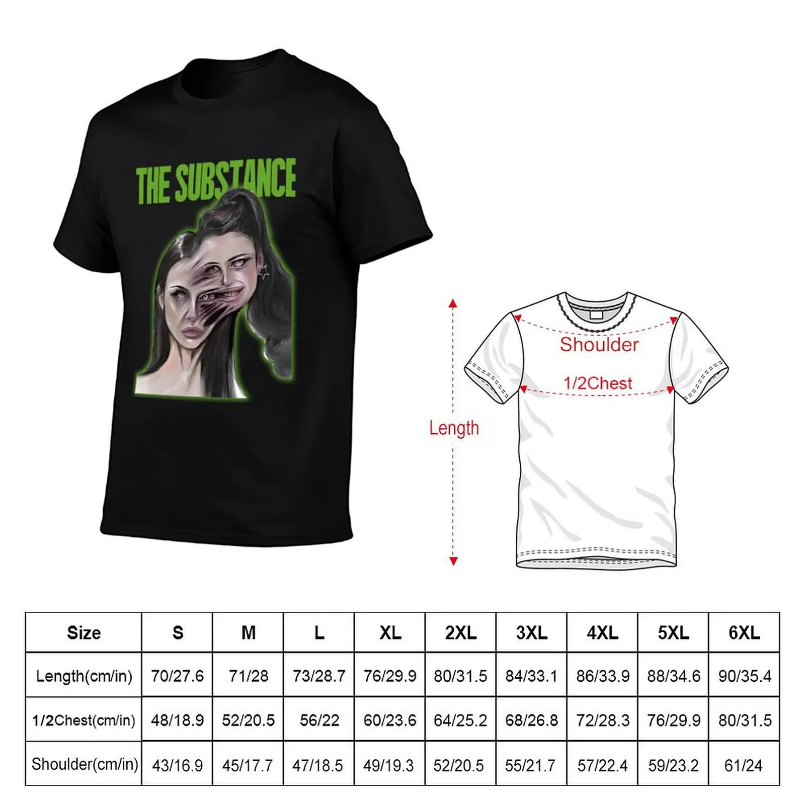 Camiseta The Substance Art Relaxed Fit, camiseta de manga corta, camiseta gráfica, camisetas para fanáticos de los deportes para hombres