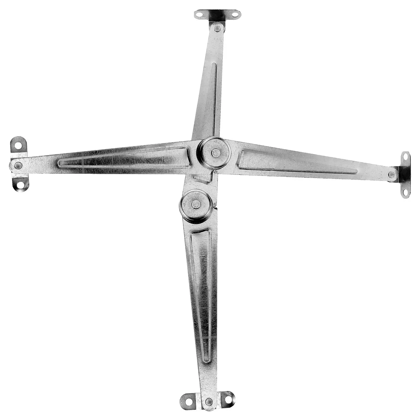 

2Pcs Metal Cabinet Support Rods Adjustable Heavy Duty Furniture Support Pull Rod for Kitchen Cabinets Wardrobe Doors Shelf Lid