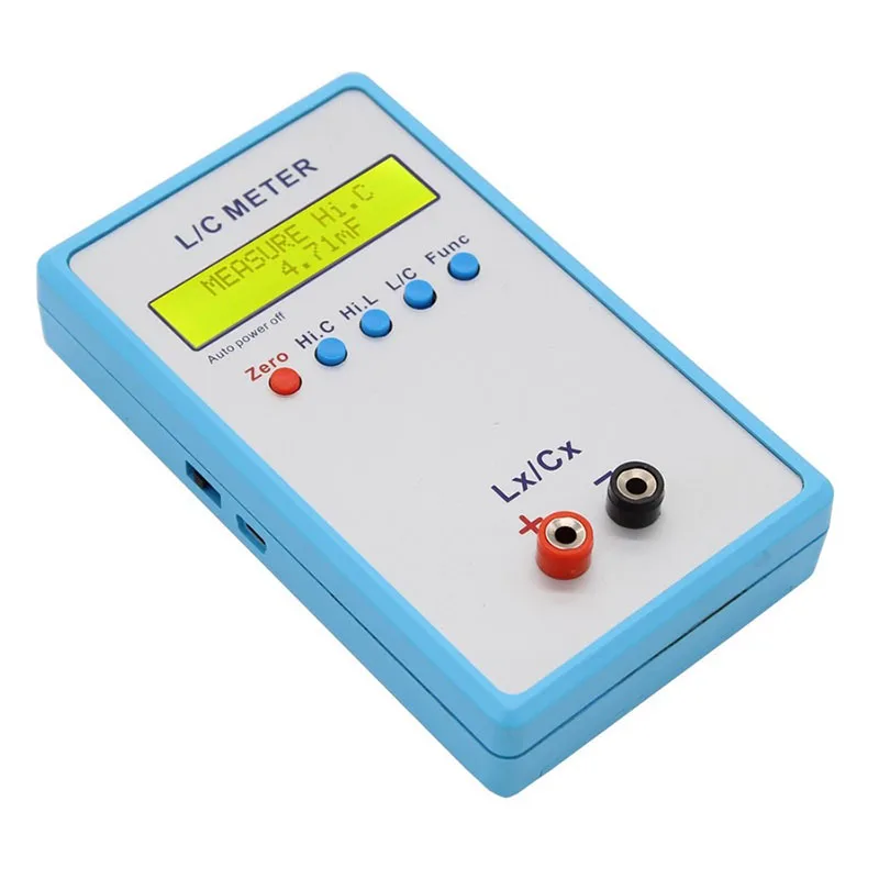 Medidor LCR Digital portátil de LC-200A, herramienta de puente de medición de inductancia y capacitancia para electrónica
