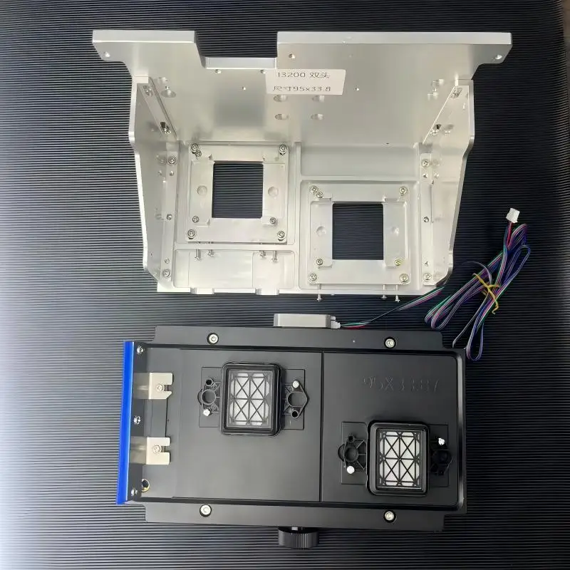 

Комплект для переоборудования (1 шт.): рама для двух печатающих головок XP600/I3200 и станция для чистки двух головок XP600