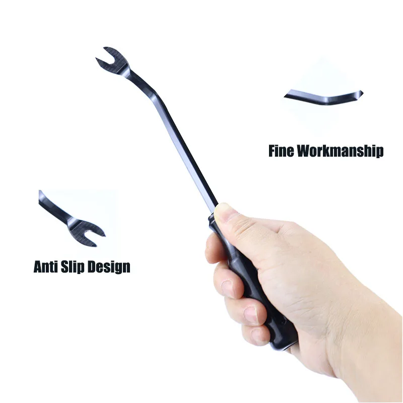 Car Trim Body Panel Removal Tool Kit Dashboard Door Pry Tools with Fastener Remover Set for Auto Interior Repair Accessories-L