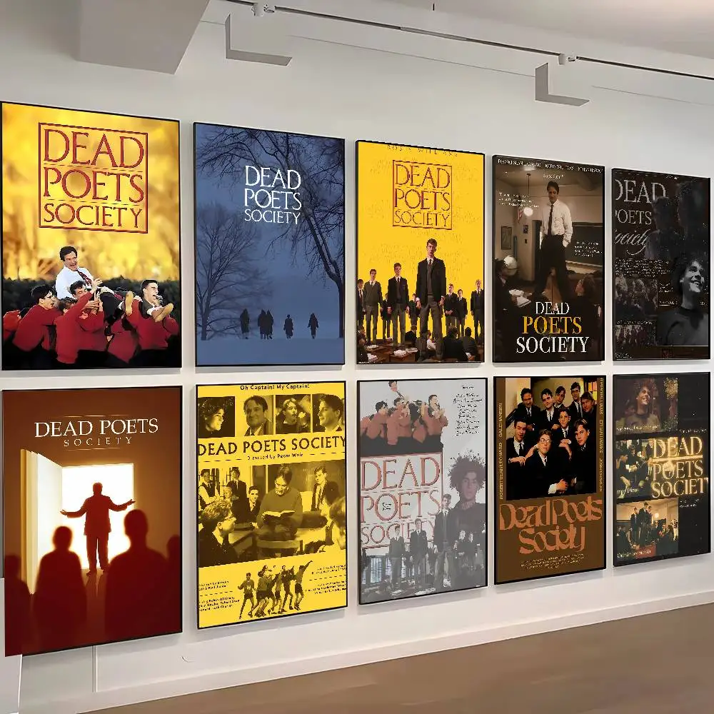 Classic Movie D-Dead Poets Society Gift Frameless Poster Personalized Gift For Lovers Customizable Home Decor
