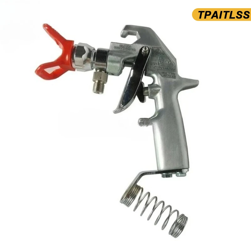 

345bar Airless Paint Spray Gun 1/4″NPS Output Connector Repair Kit No Filter Inlet Connector: : 7/8″ 2-finger Trigger