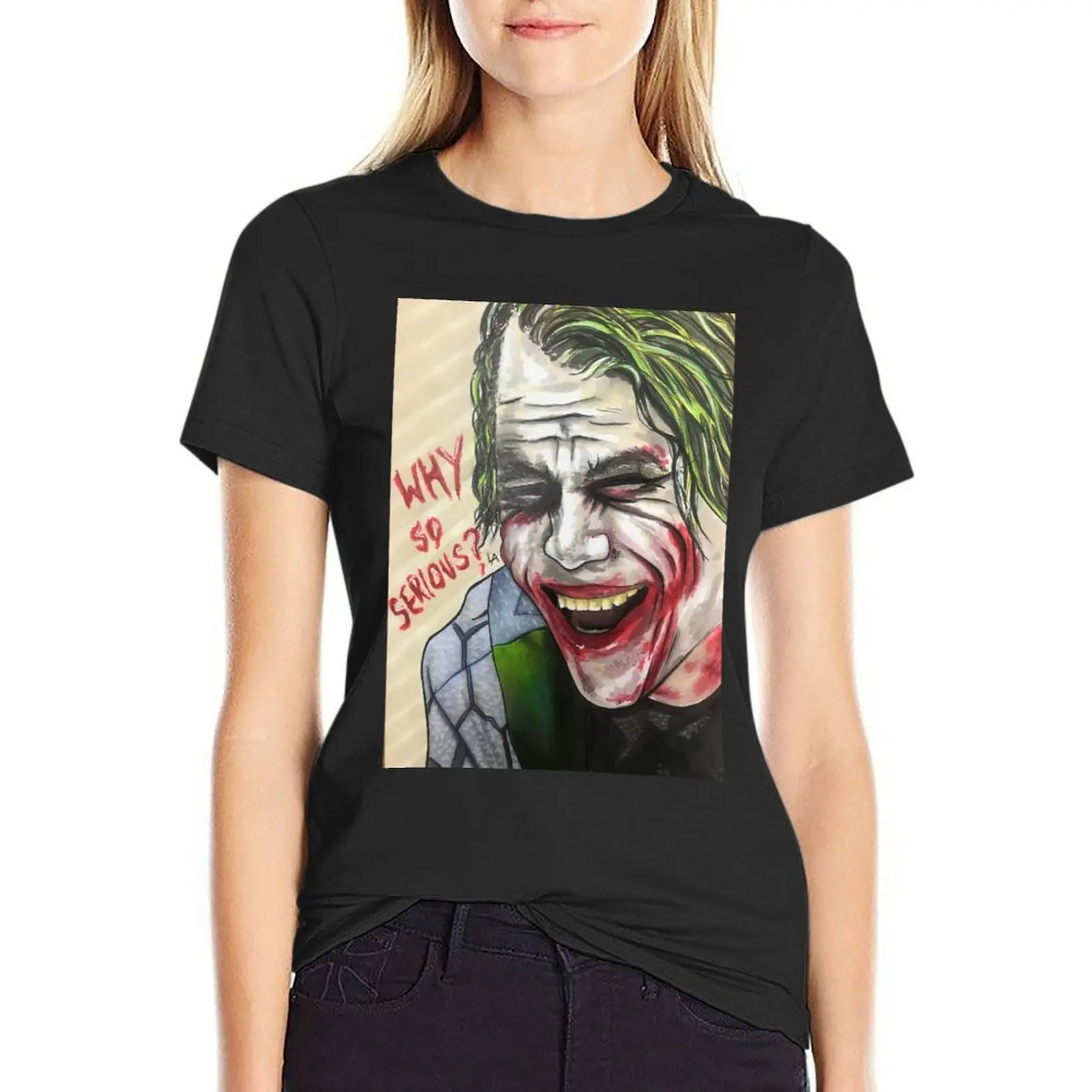 Heath Ledger T-Shirt tees Aesthetic clothing aesthetic clothes funny t shirts for Women