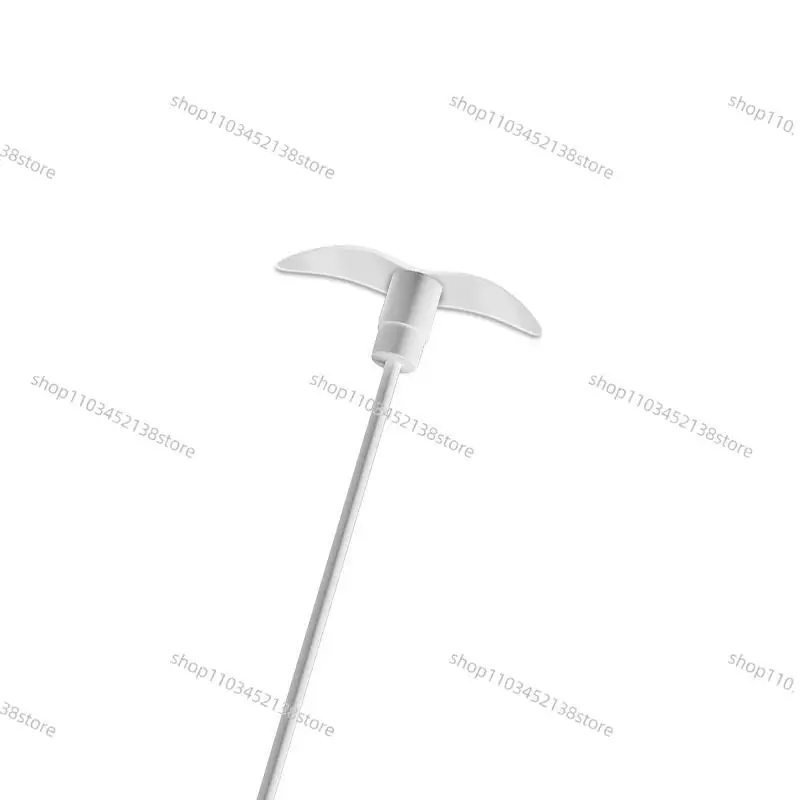 

PTFE Stirring Paddle Laboratory Acid and Alkali Rot Crescent Cross Plate Electric Stirring Rod