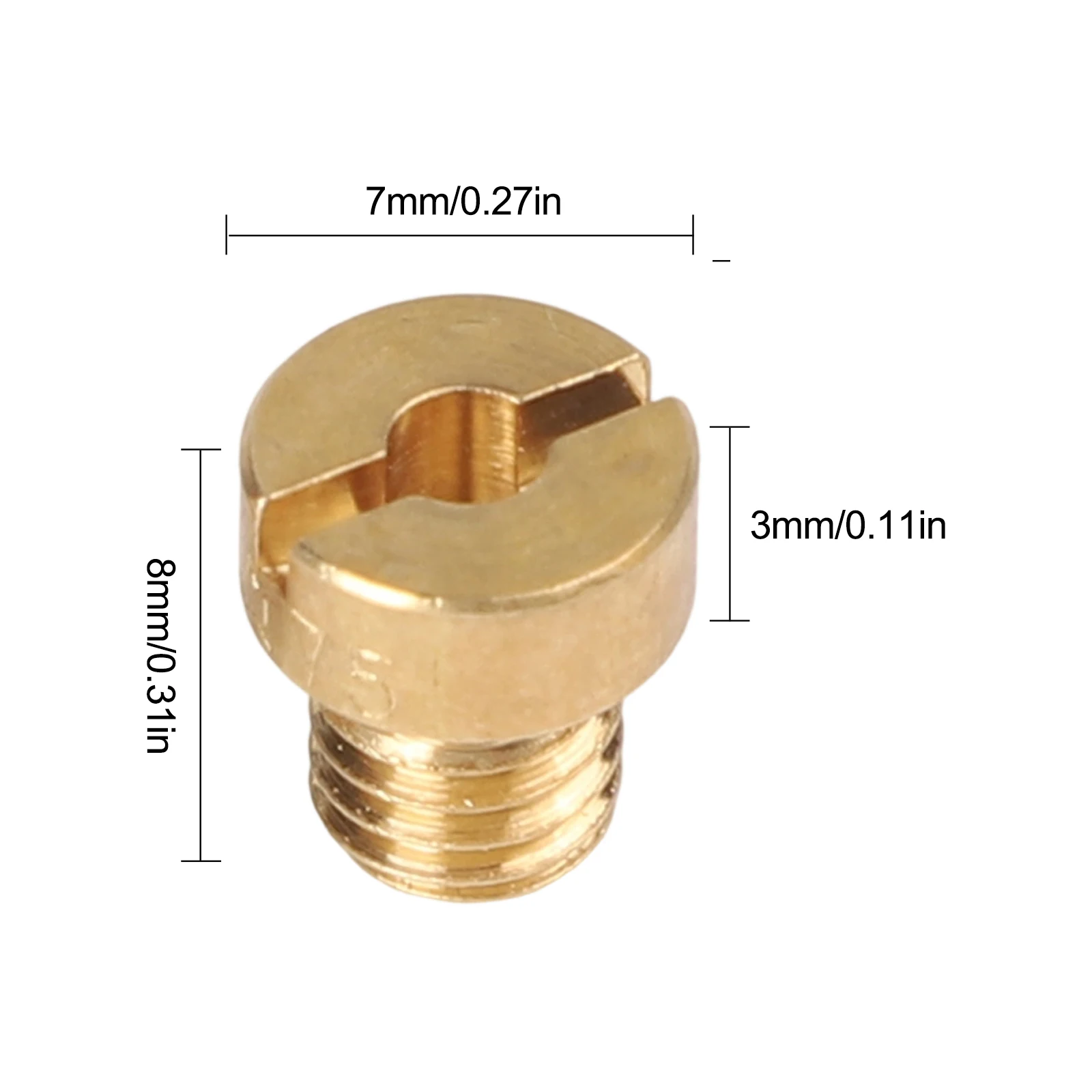 As Shown In for The Figure M5 Carburettor Nozzle Carburettor Accessories Long-Term Use Premium Brass Material For Engine Tuning