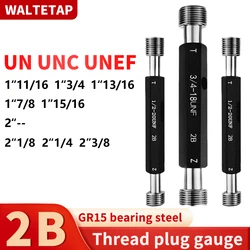 1PCS 2B 1''11/16 1''3/4 1''13/16 1''7/8 1''15/16 2''-- 2''1/8 2''1/4 2''3/8 UN/UNC/UNEF America Standard Fine Thread Plug Gauge