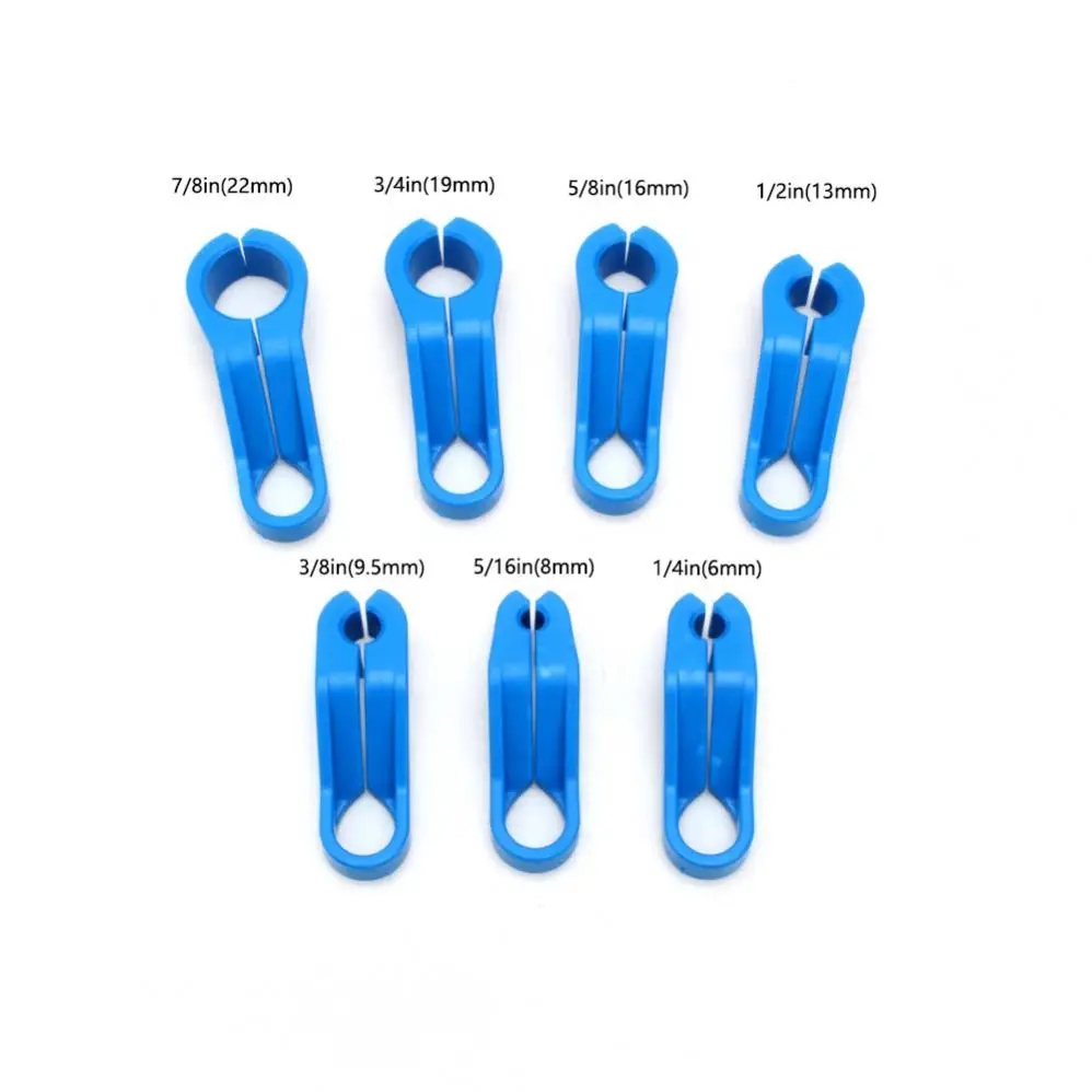 7pcs 1/4 5/16 3/8 1/2 5/8 3/4 7/8 Inch Quick Disconnect AC Fuel Line Removal Tool Oil Line Disconnect Tools Set