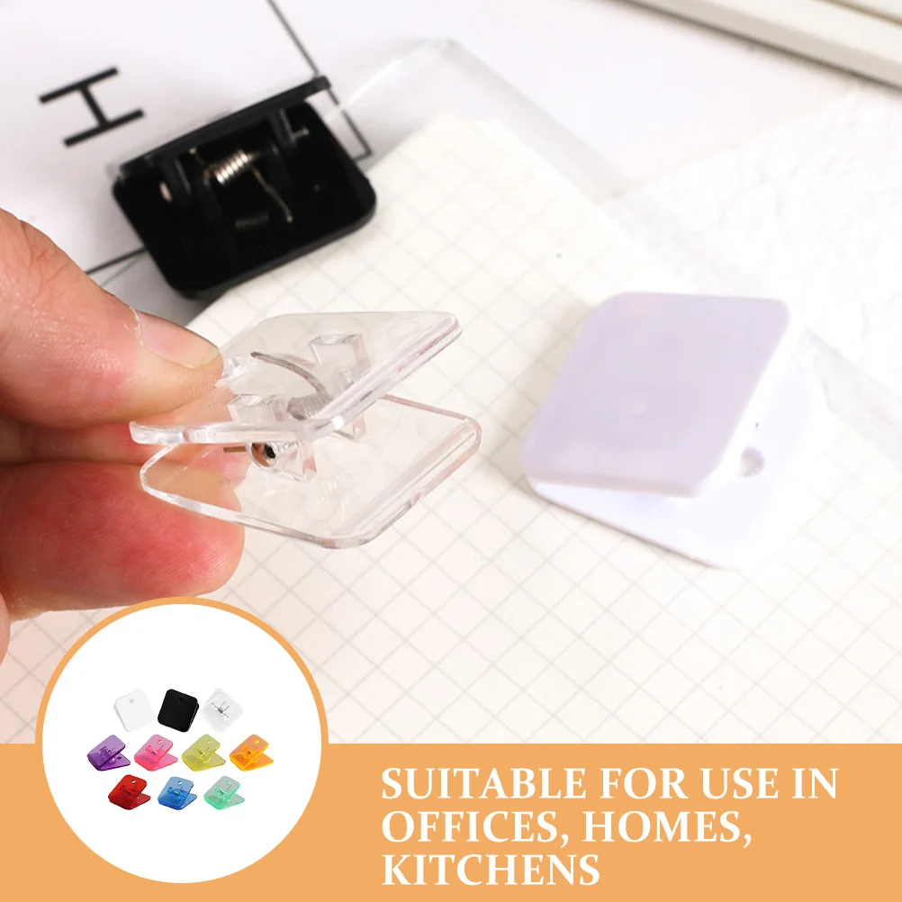 20Pcs Multi-Function Picture Clamps Binder Clips Large Compact File Clips Home Accessories Office Organization Adorable Photo