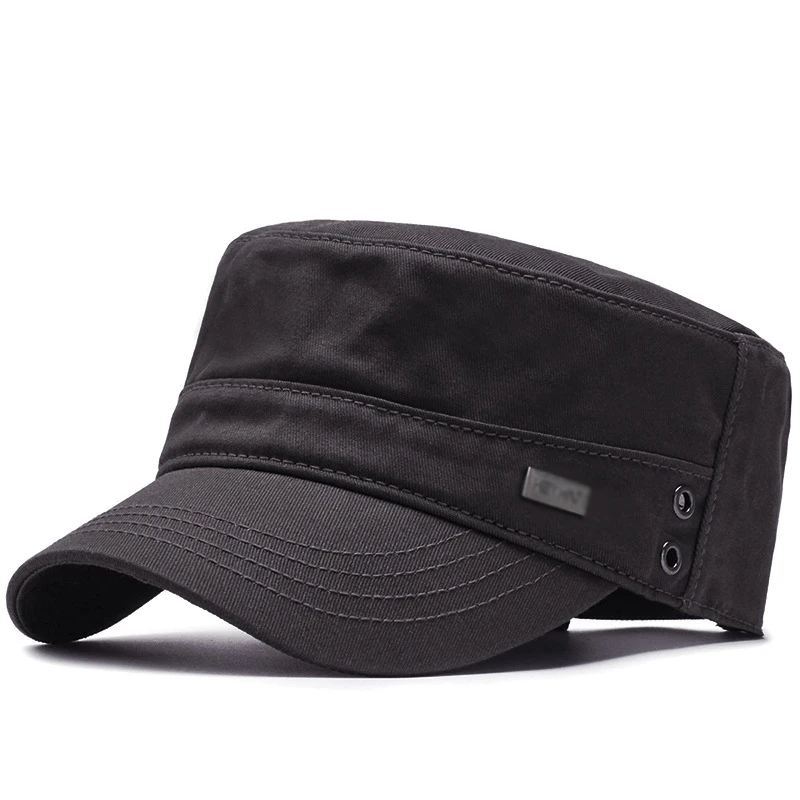 Men's Simple Cotton Peaked Baseball Cap