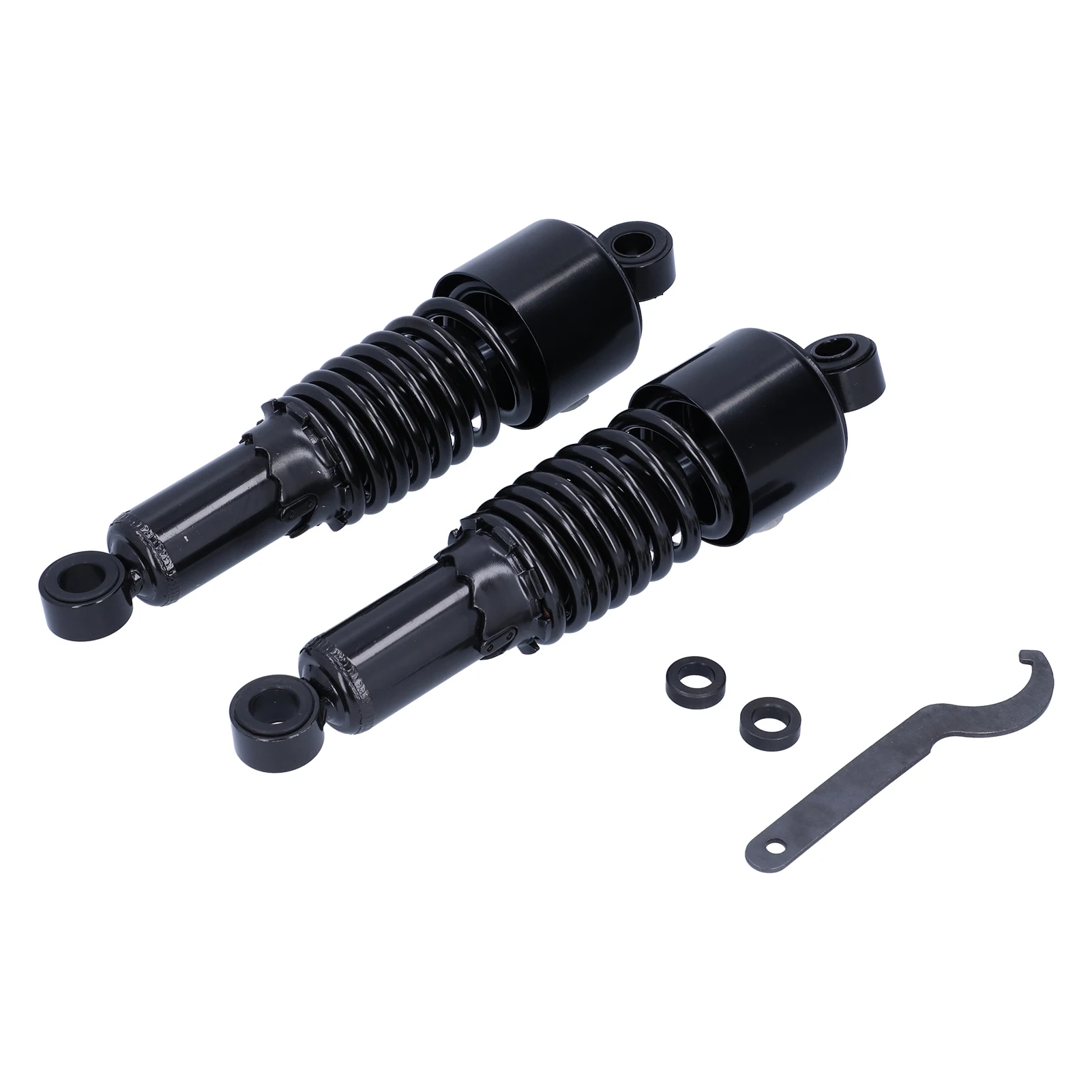 

1 Pair 10.5in Black Motorcycle Shock Absorbers for Sportster Motorcycle Suspension Dampers