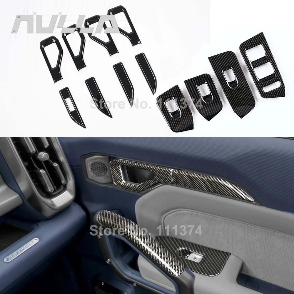 

For Chery Jetour T2 Accessories 2025 Traveler 2023-2025 Interior Door Handle Frame Window Glass Switch Decorative Panel