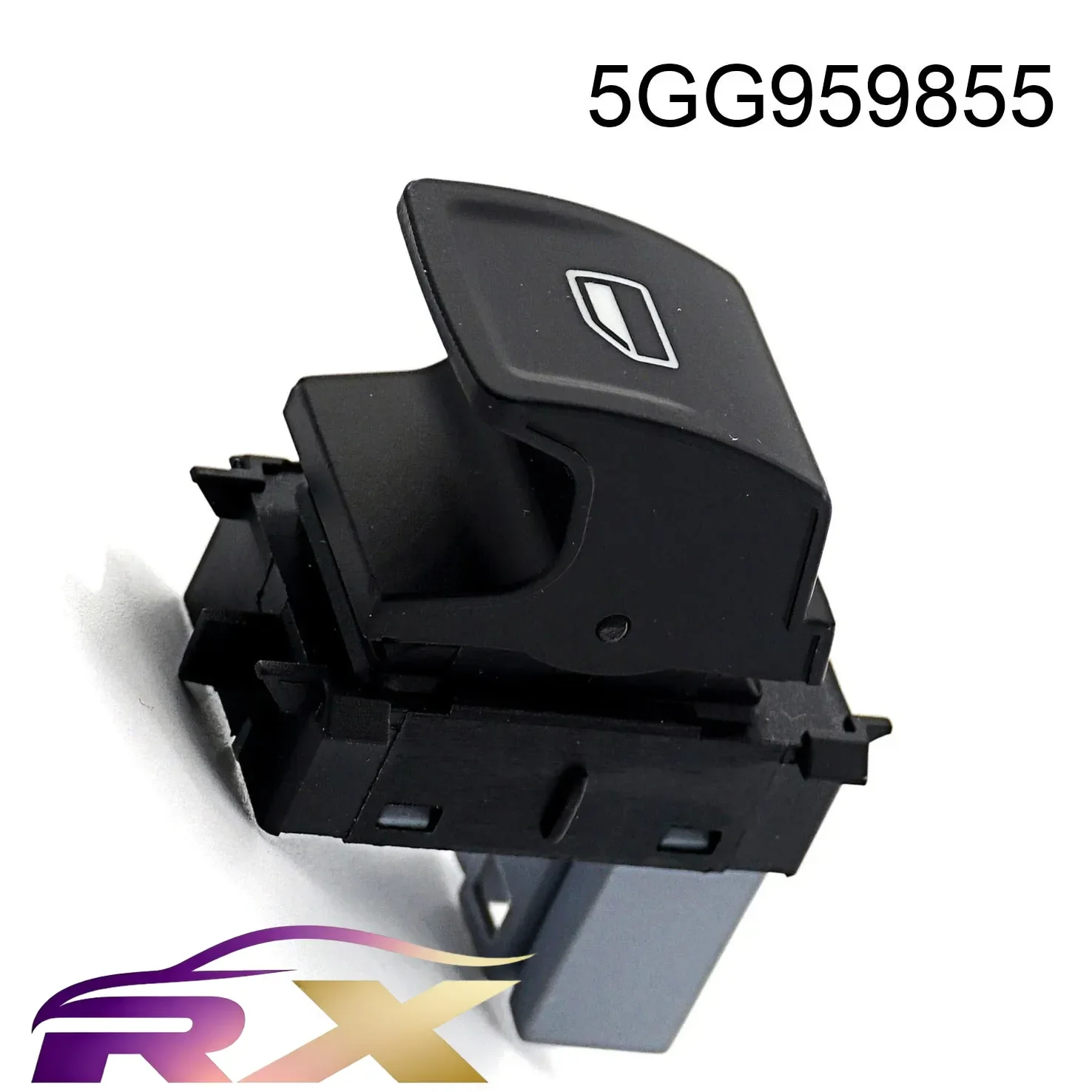 

NEW 5GG959855 Power Window Switch Passenger Side Window Control Switch for Volkswagen Golf Lamando Black
